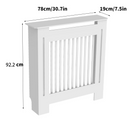 36 Large MDF Radiator Cover Cabinet Grill Shelf