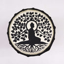 Buddha Wide Top Djembe Drum - 13cm