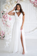  Long dress model 199331 Bicotone 