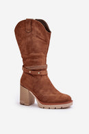  Heel boots model 201320 Step in style 