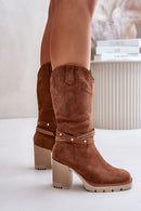  Heel boots model 201320 Step in style 