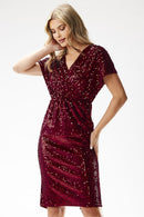  Evening dress model 204257 awama 