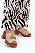  Heeled sandals model 209935 Step in style 