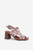  Heel sandals model 211363 Step in style 