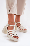  Heel sandals model 212575 Step in style 