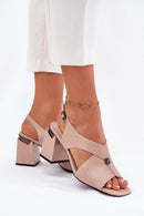  Heel sandals model 212827 Step in style 