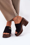 Heeled sandals model 213037 Step in style 