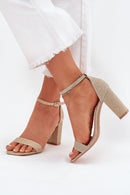  Heel sandals model 215643 Step in style 