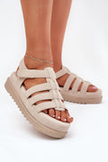  Platform sandals model 215718 Step in style 