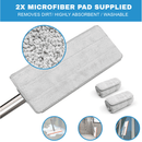 HandsFree Mop Bucket Kit WetDry Floors Reusable Pads
